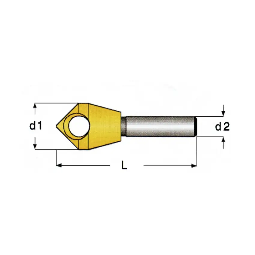 Įgilinimo šlifavimo įrankis su skersine skyle 90° - Image 2