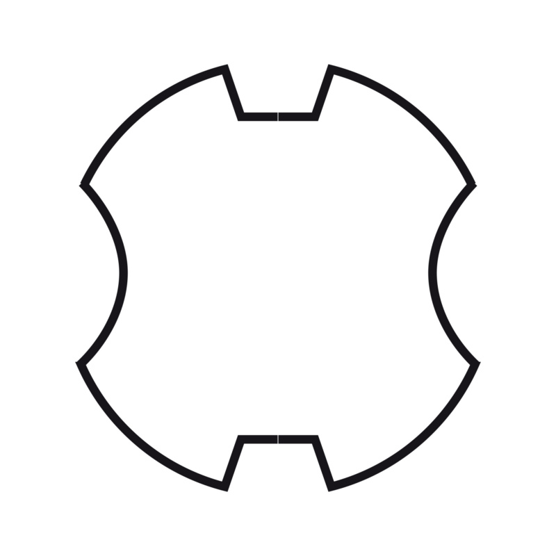 RECA ultra plytelių kaltas SDS-plus - Image 2