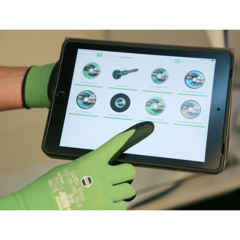 RECA pirštinės Flexlite Touch, jautrios ekranams - Image 2